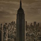 Empire State Building in Infrarot