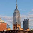 Empire State Building, seen from High Line Park