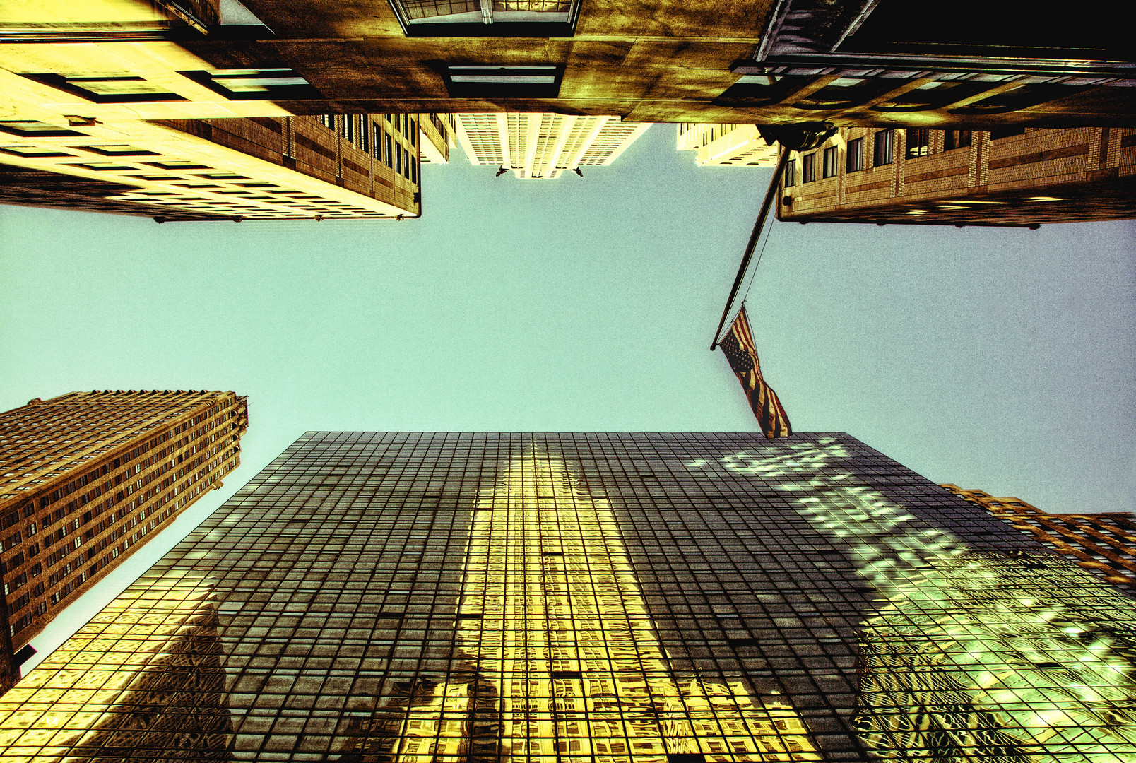 Empire State Building Spiegelung