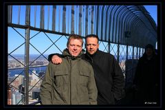Empire State Building - Timi and myself