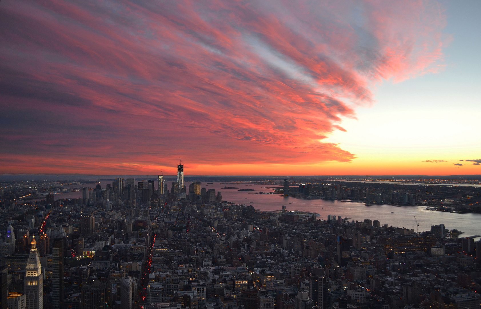 Empire State building view