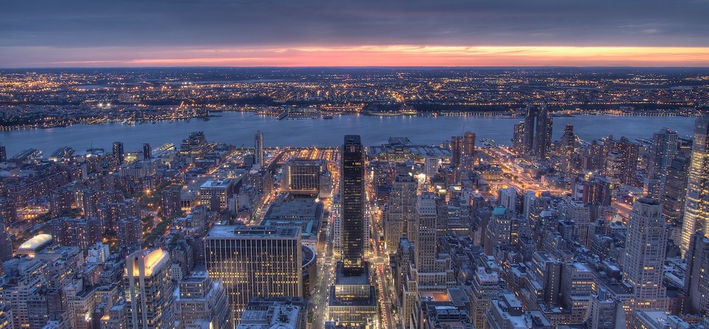 Empire State Building View HDR