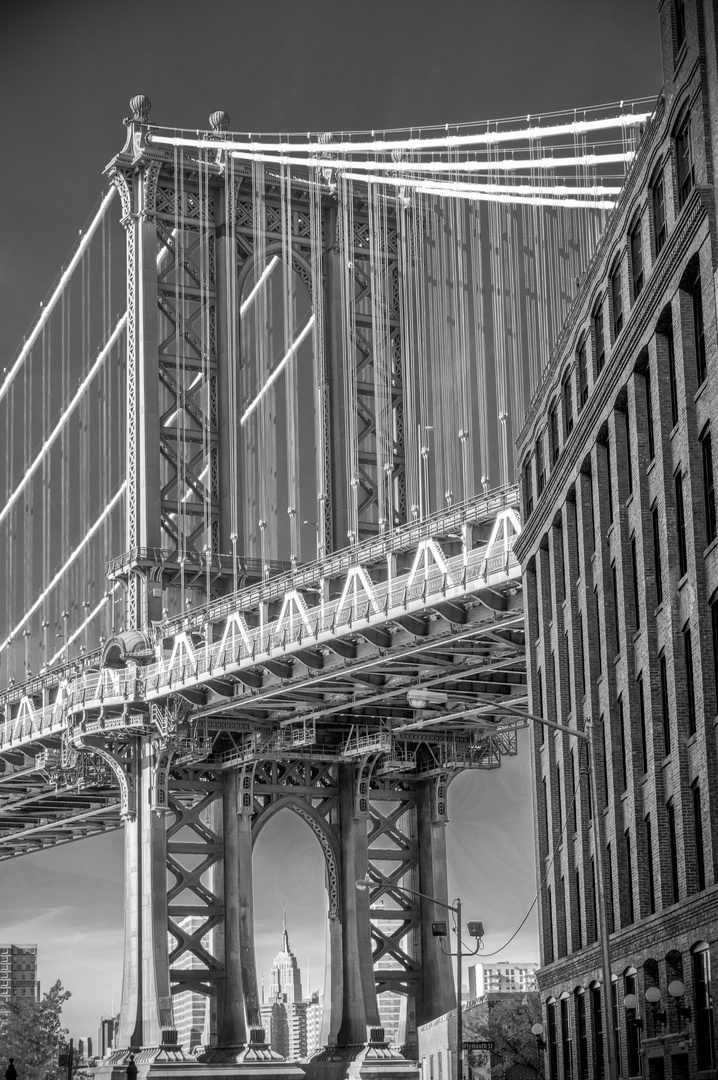 Empire state desde manhattan bridge