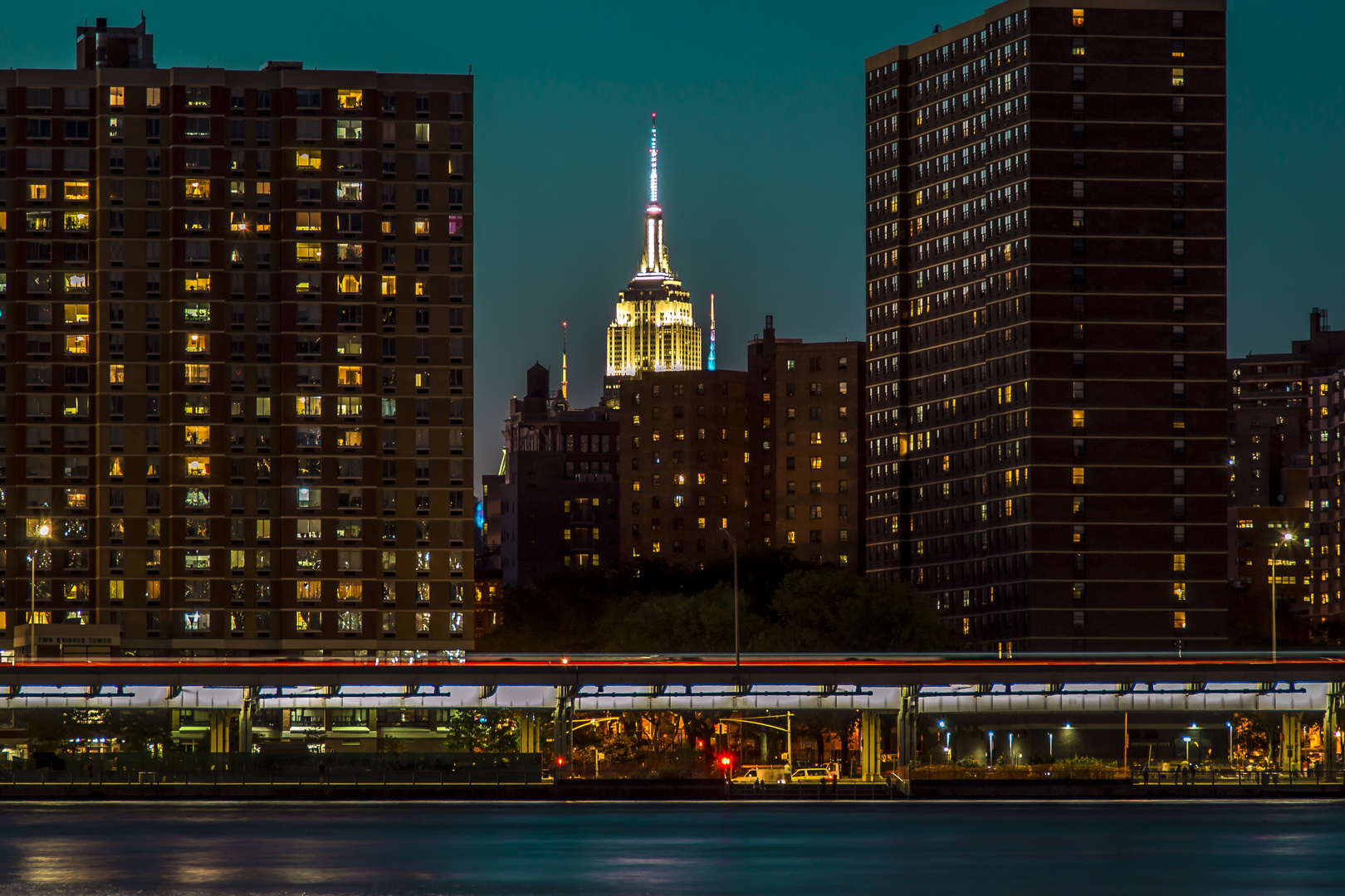 EMPIRE STATE FROM BROOKLYN