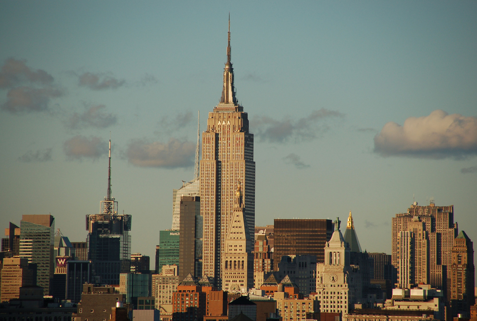 Empire State golden hour