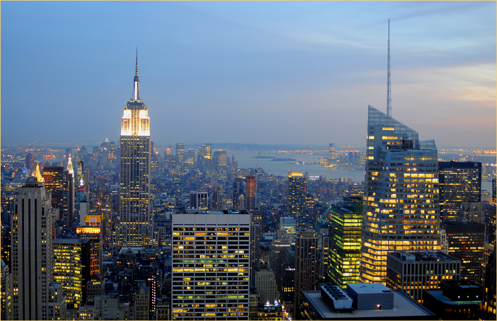 Empire State und Manhattan I