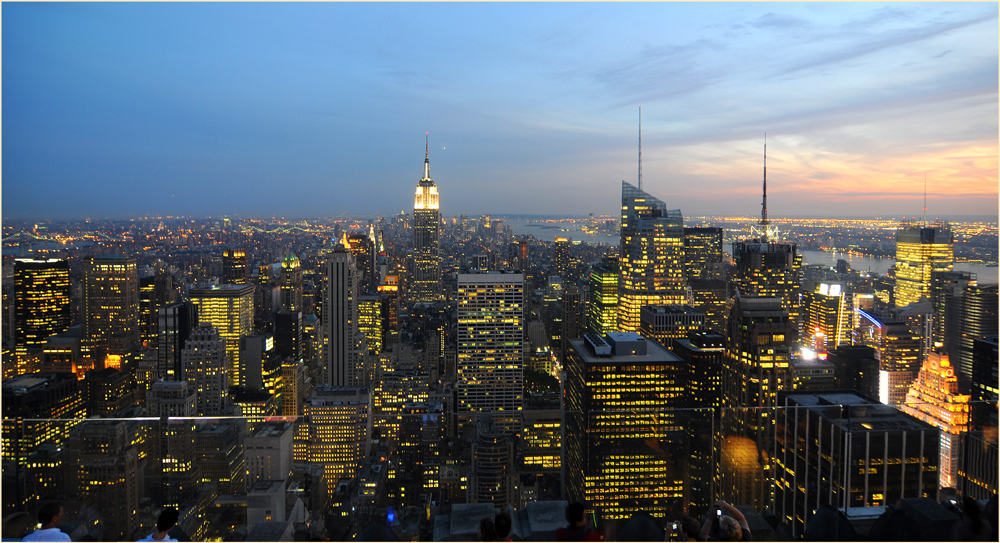 Empire State und Manhattan II