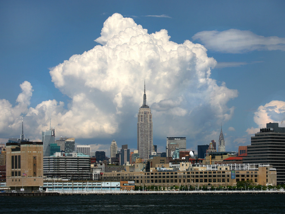 Empire States und Chrysler Building