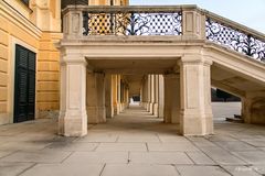 Empore Schloss Schönbrunn Rückseite