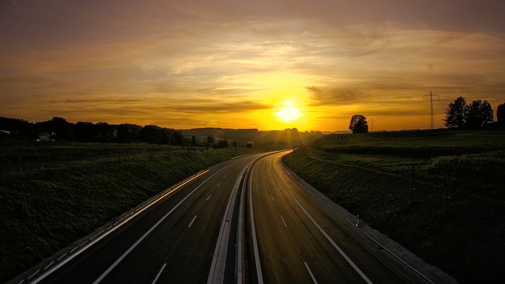 Empty freeway Foto & Bild | architektur, landschaft, sonstiges Bilder ...
