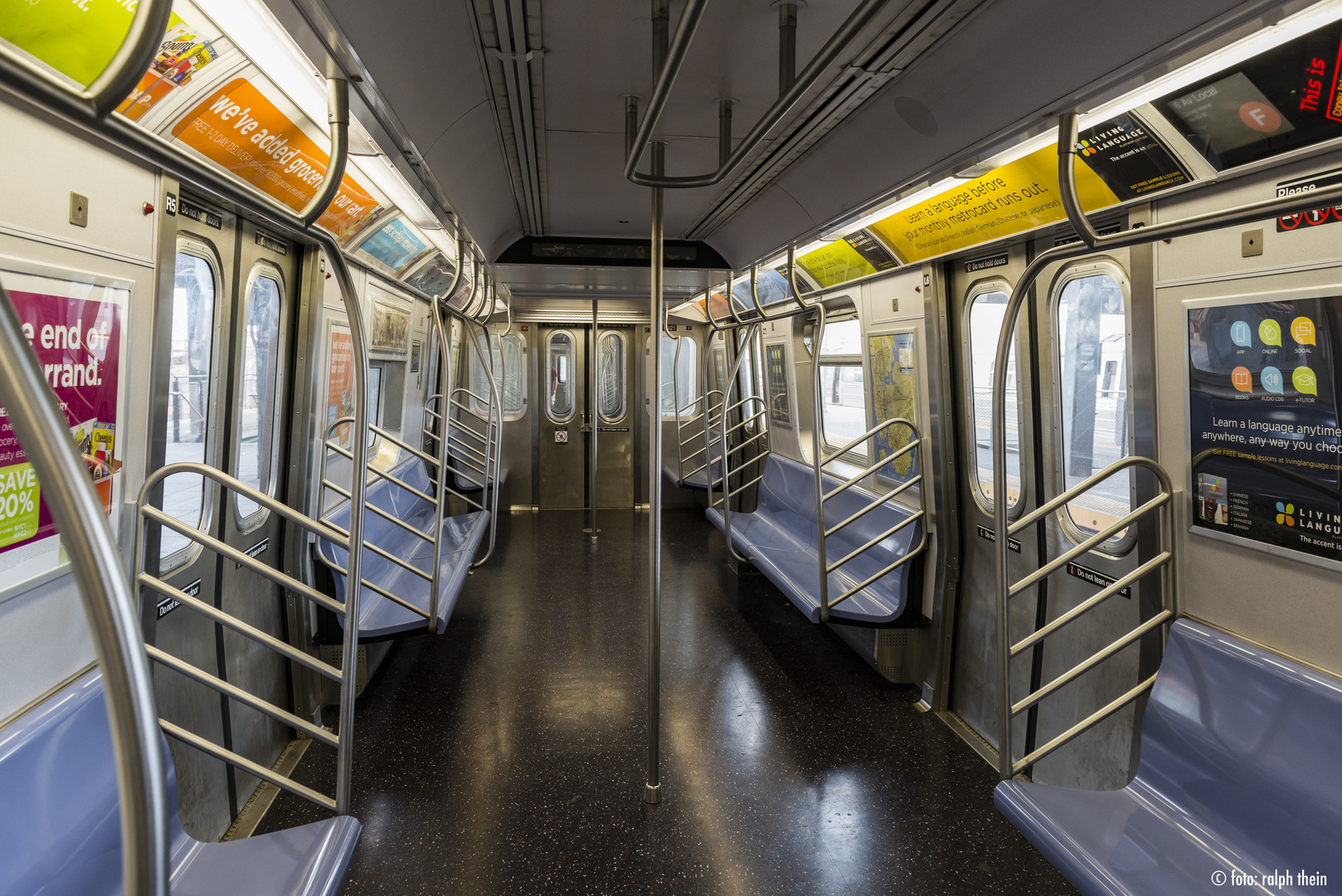 empty NYC Subway