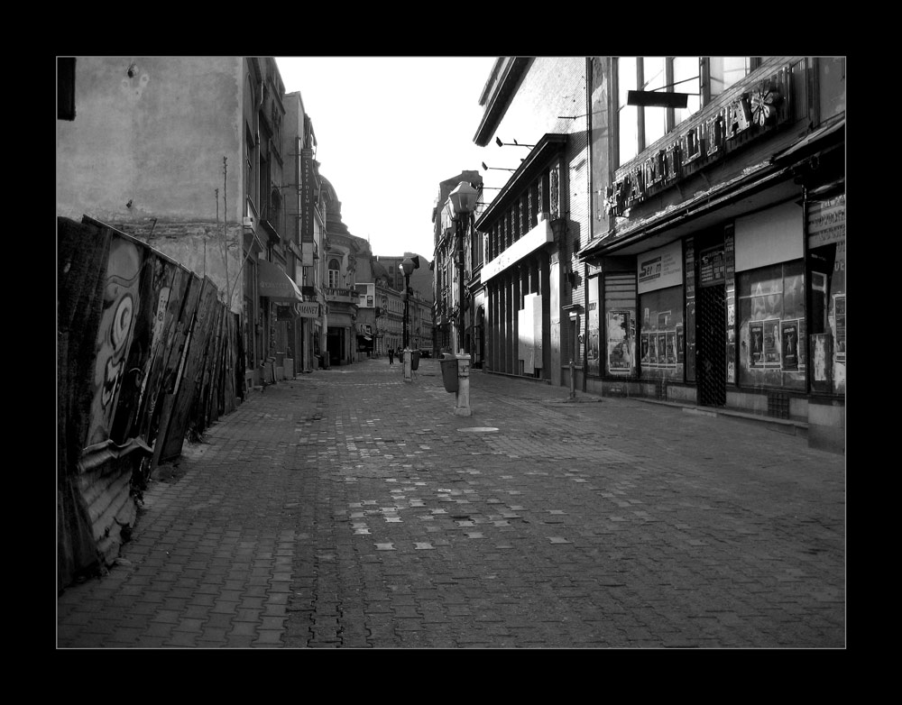 Empty Streets of Bucharest