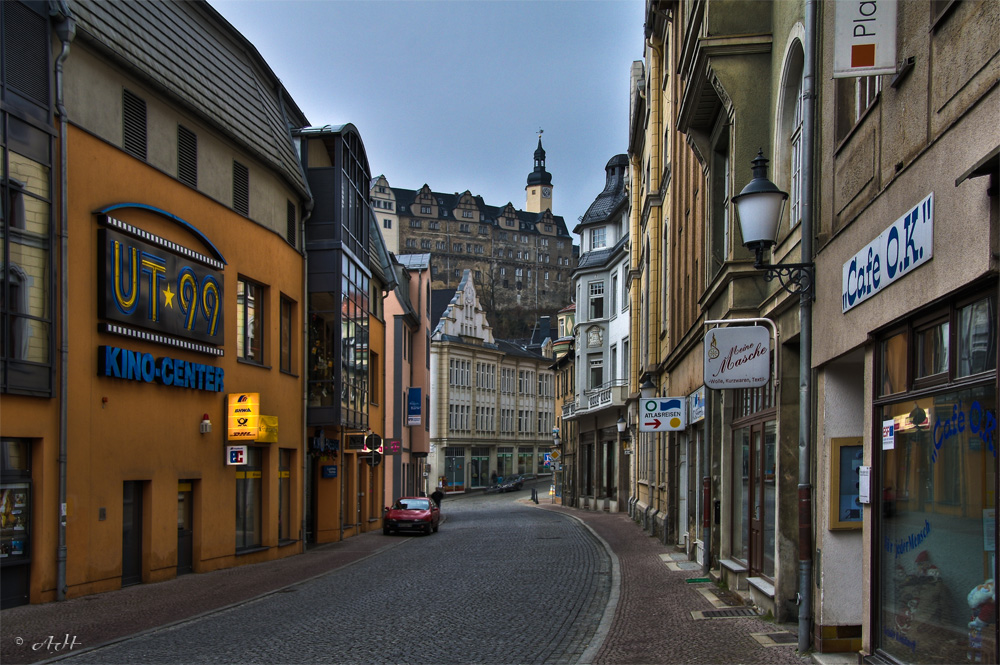 Empty Streets of Greiz..