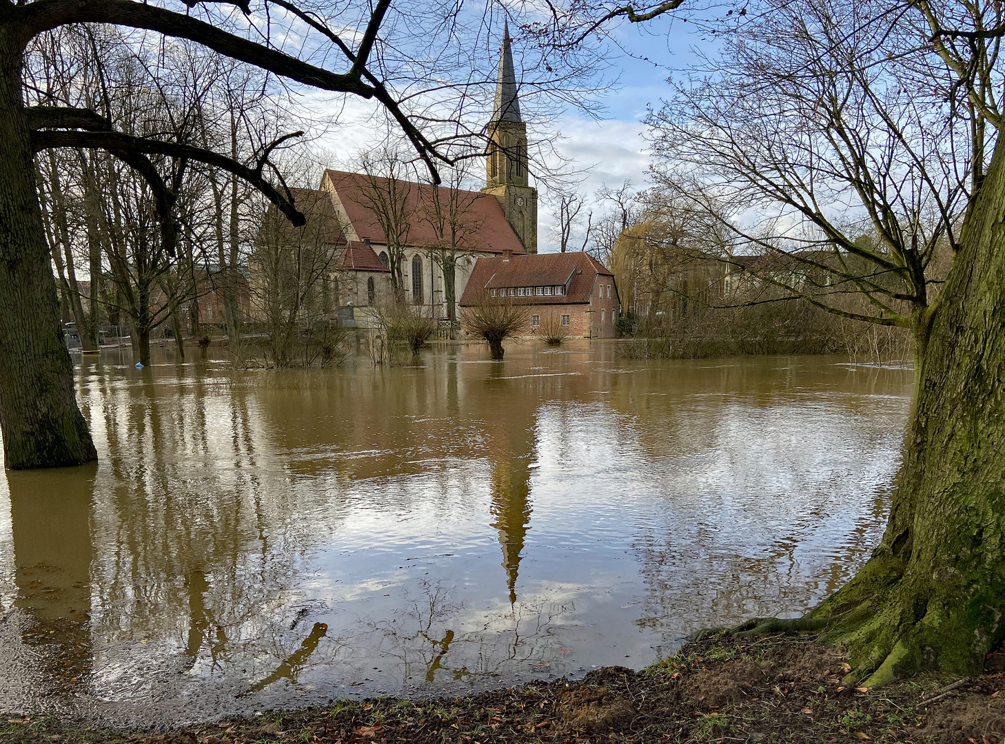 Ems Hochwasser