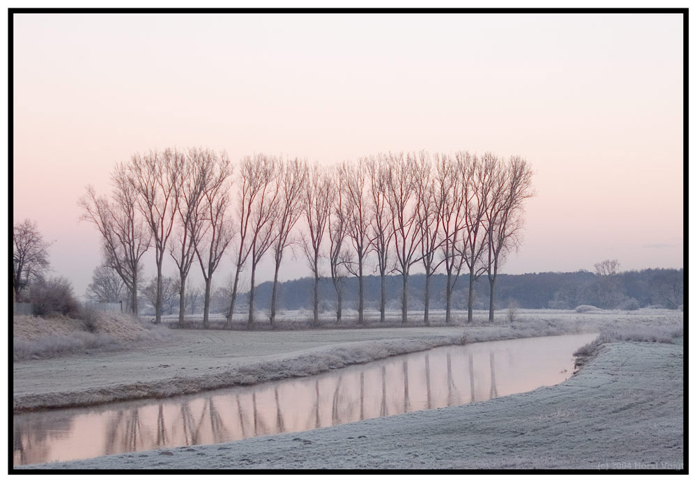 Ems vor Sonnenaufgang