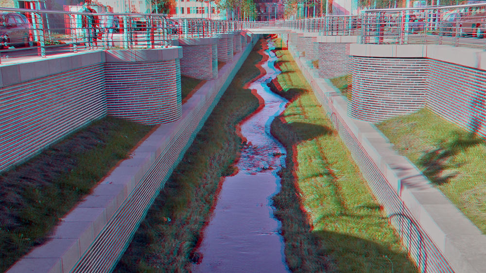 Emscher 3D für rot/cyan Brille