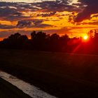 Emscher At Sunset