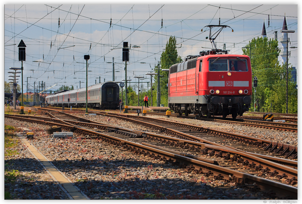 EN 453 Lokwechsel in Kehl