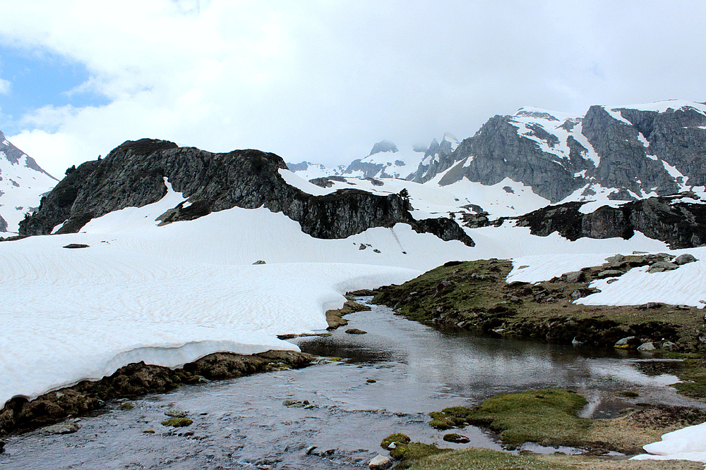 En Allant au Lac du Miey.......