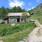 En allant vers le refuge Buffères Les Ecrins