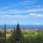 …en allant vers Nice, Carcassonne vue de loin