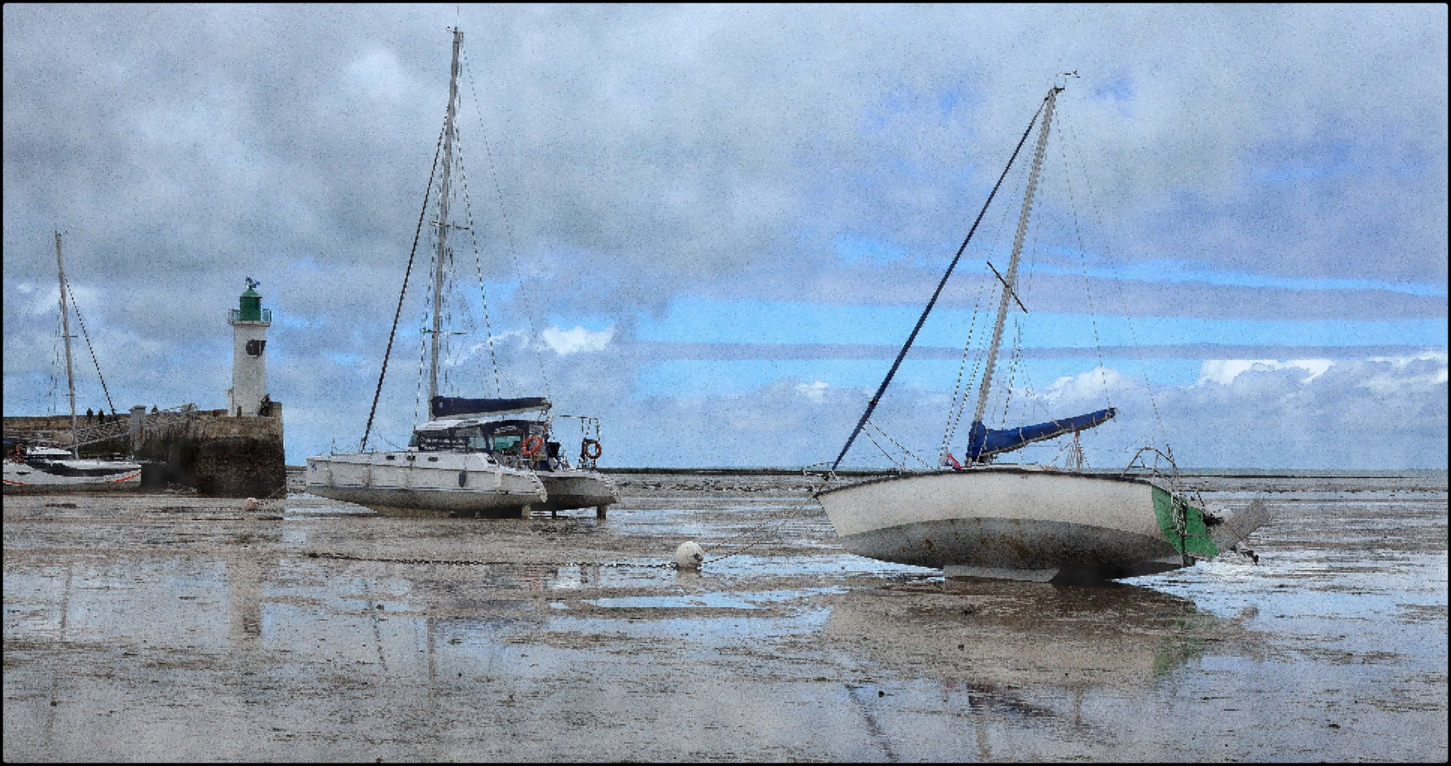 En attendant la marée....