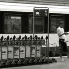 En attendant le train, Luzern, Suisse