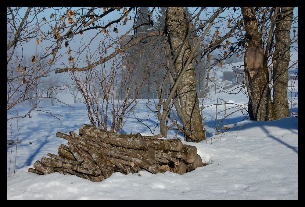 en attendant que la neige fonde...