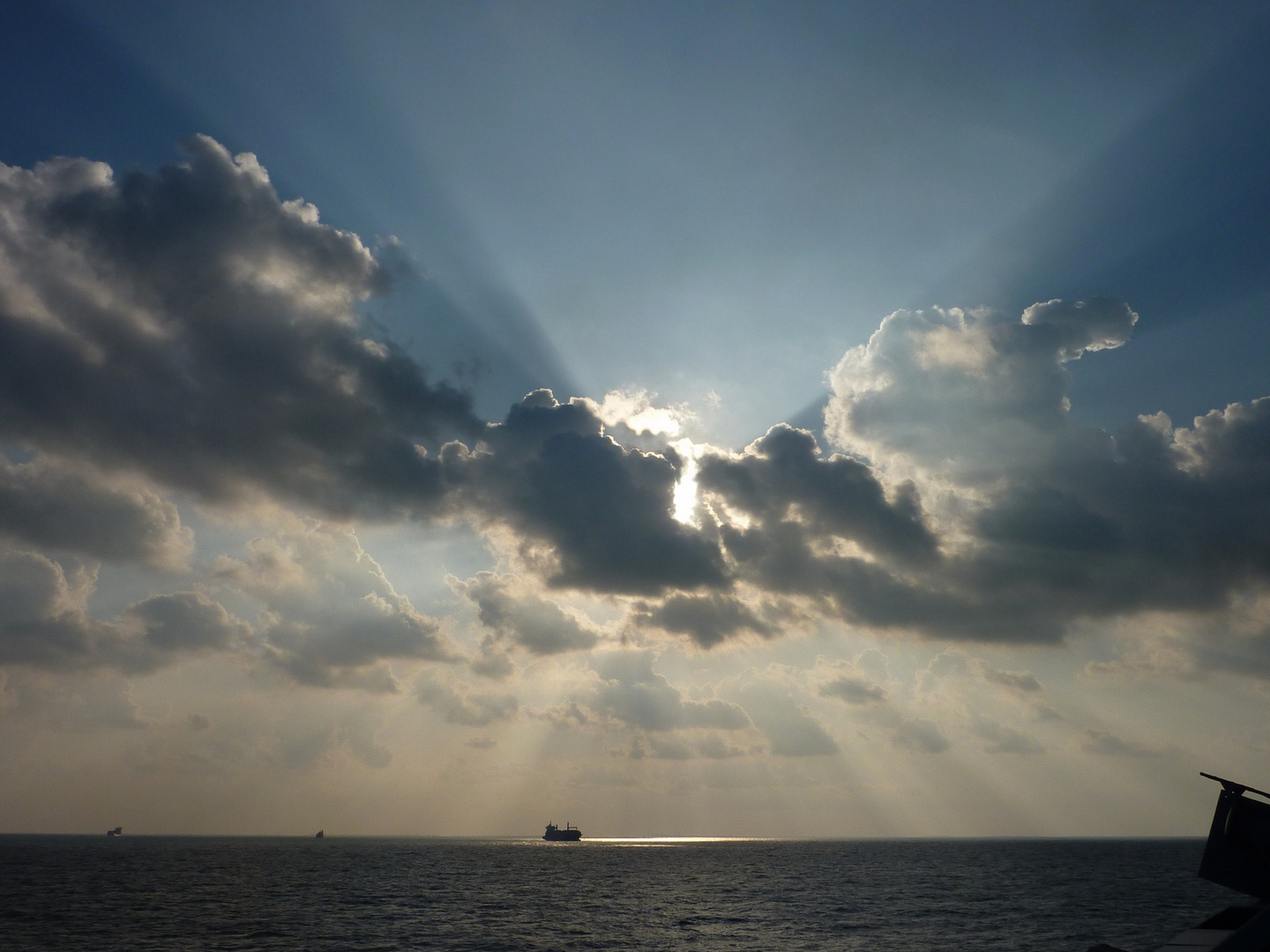 En attente du passage du Canal de Suez