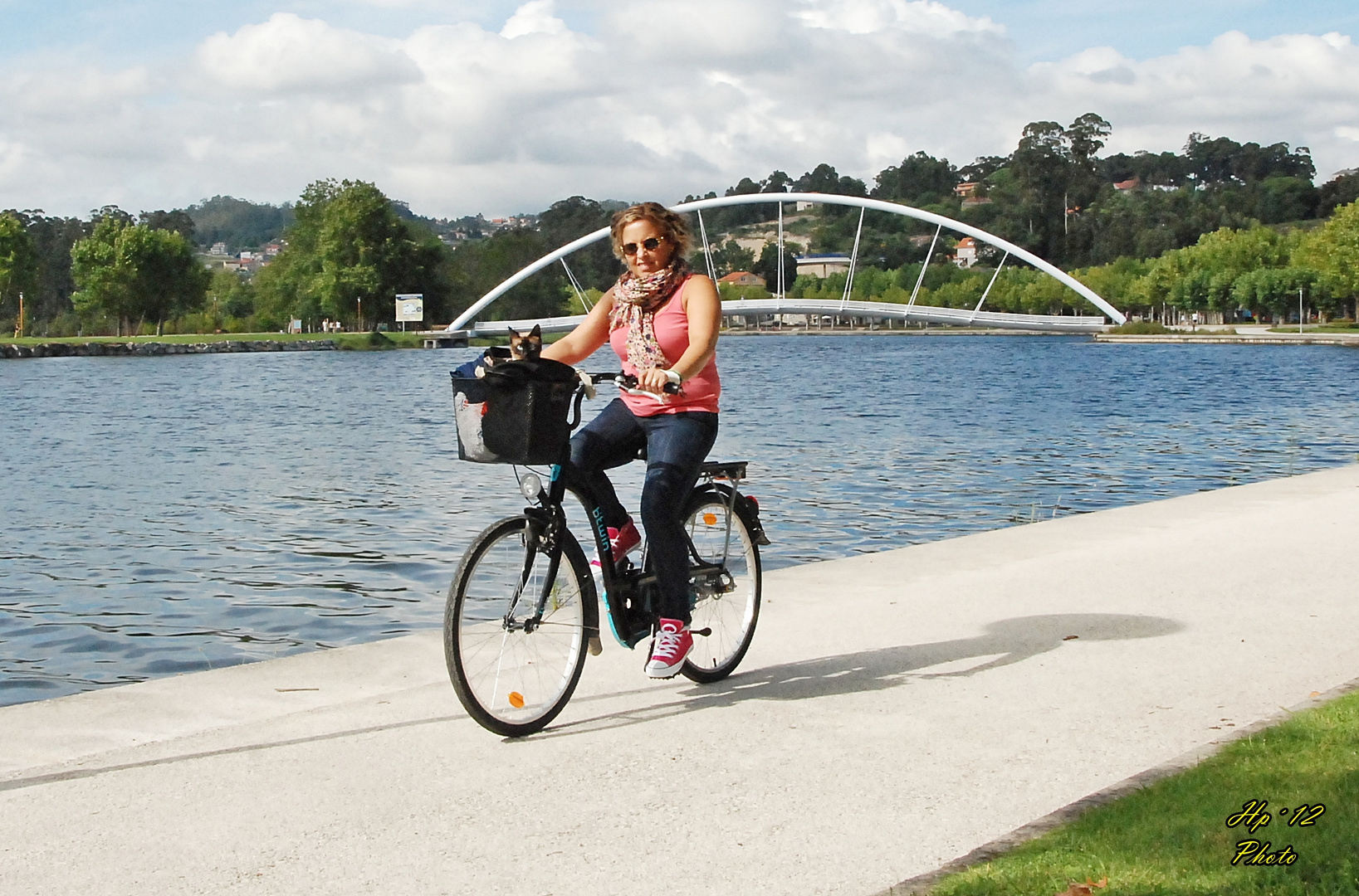 En bicicleta por el Río Lerez