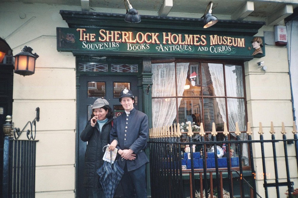 en casa de... Sherlock holmes (London)