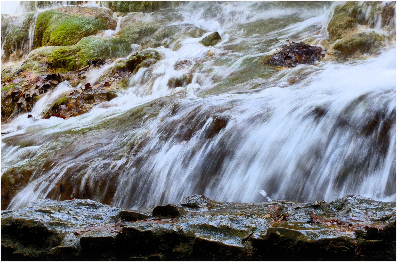 En cascade...