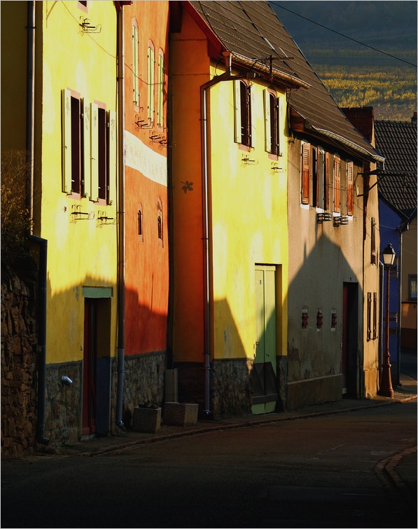 En cherchant le pain, un dimanche matin.