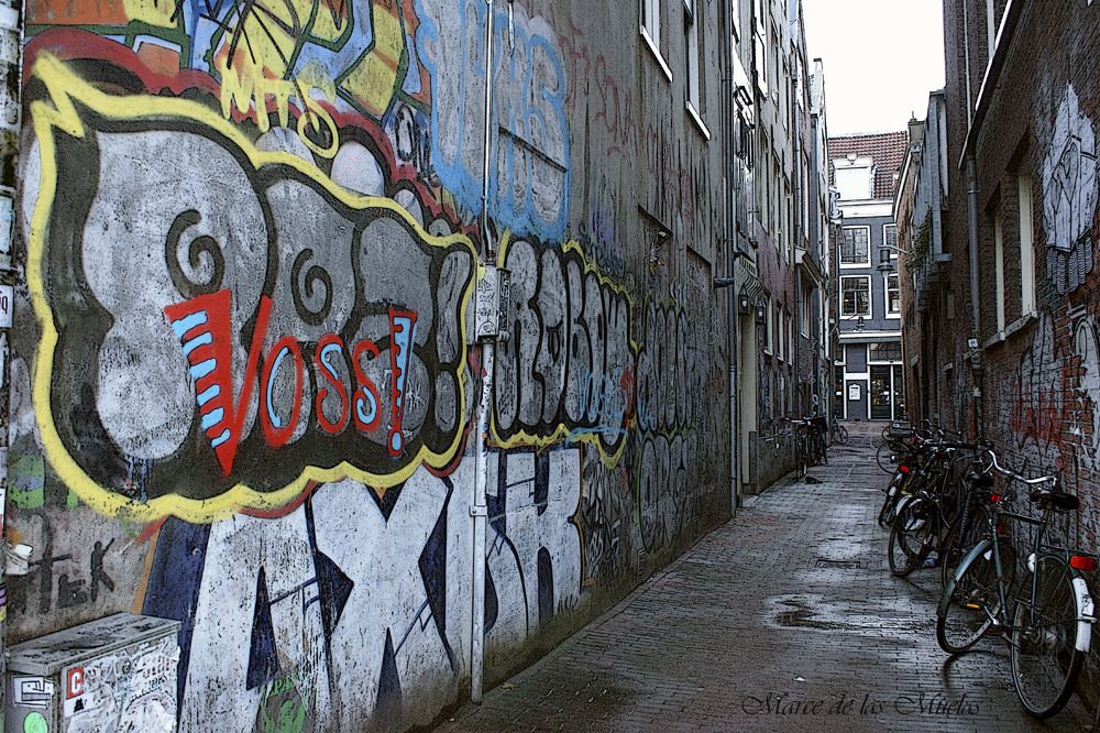 ...en el callejón..