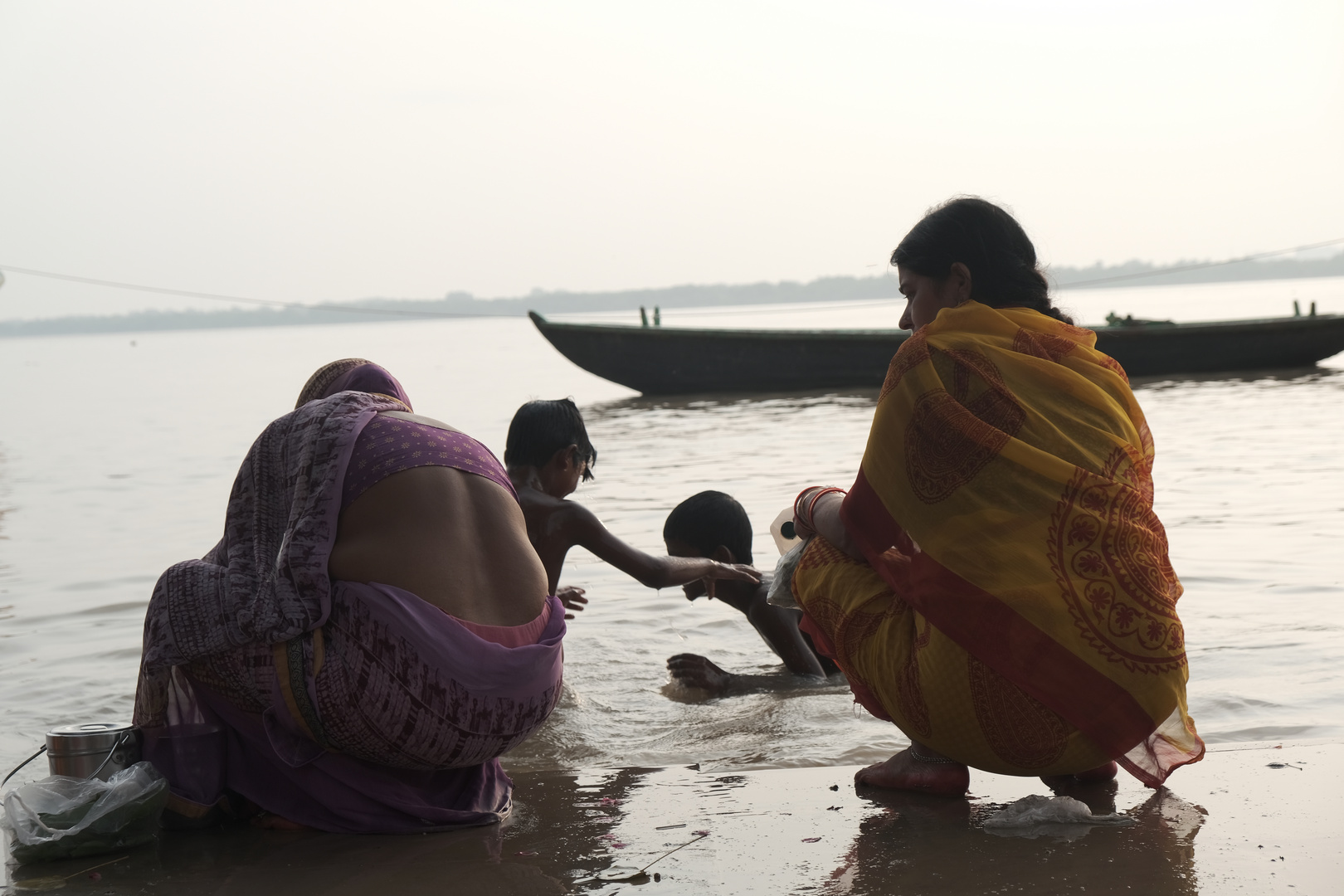 En el Ganges.Varanasi_India