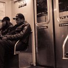 En el metro de New York