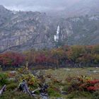 en el parque los glaciares...