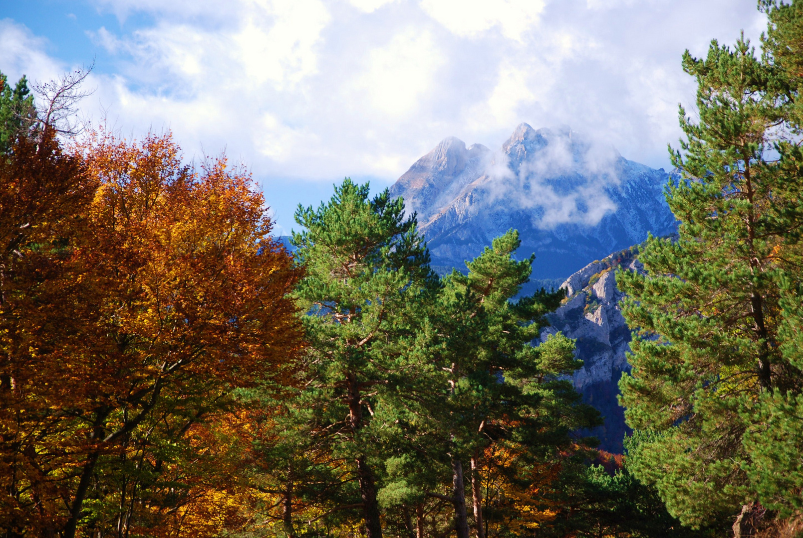 En el Pedraforca en otoño