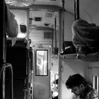 En el tren a Varanasi