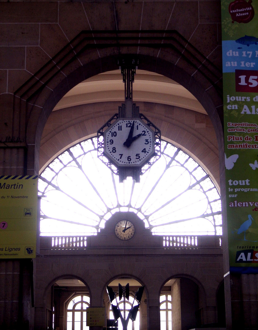 En gare de l'Est