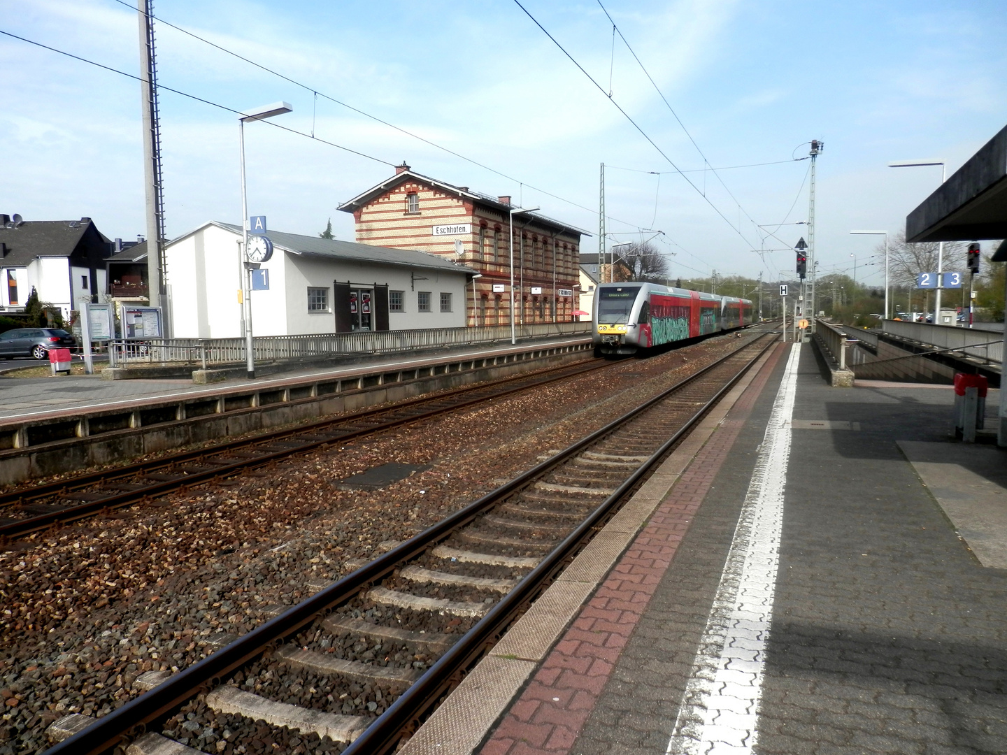 En gare d'Eschhofen