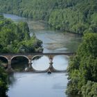 En glissant sur la Dordogne