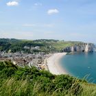 en haut de la falaise 