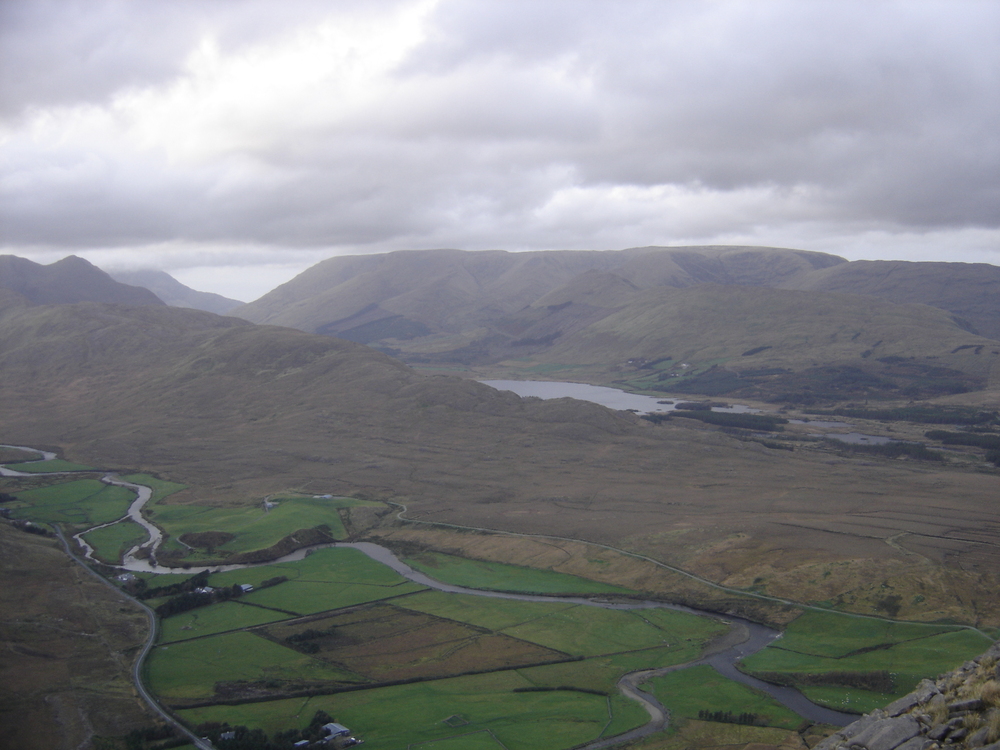 en haut d'une montagne irlandaise un souvenir memorable