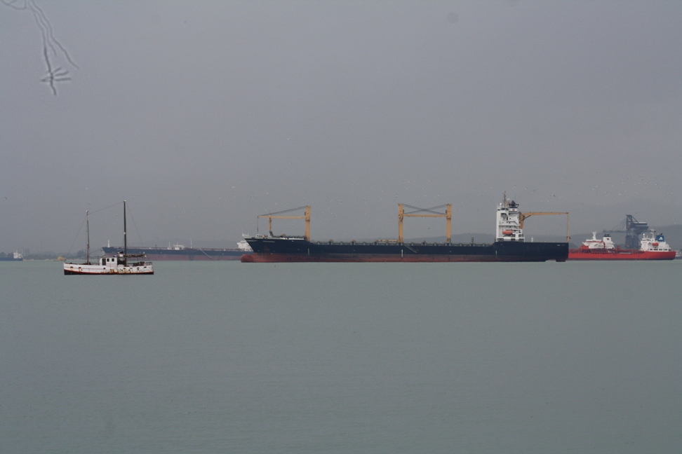 En la Bahía de Algeciras. -