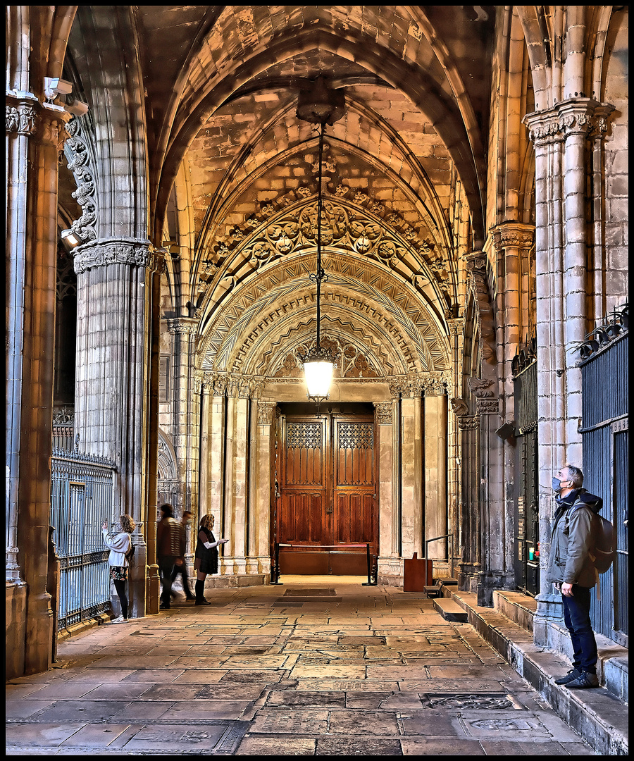 En la Catedral de Barcelona