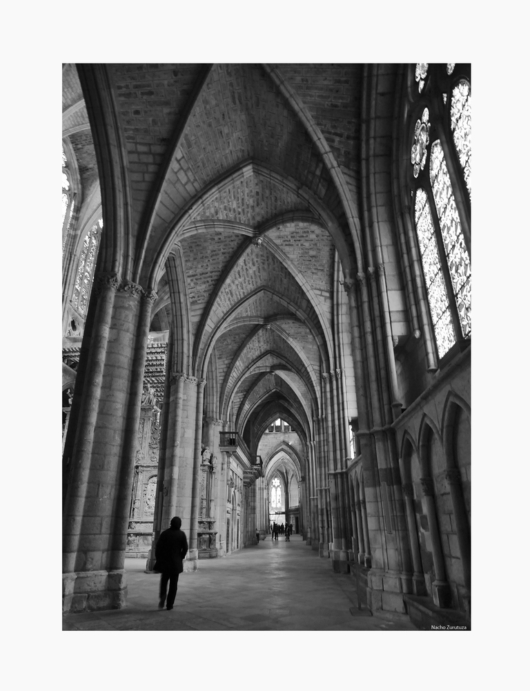 En la catedral de León