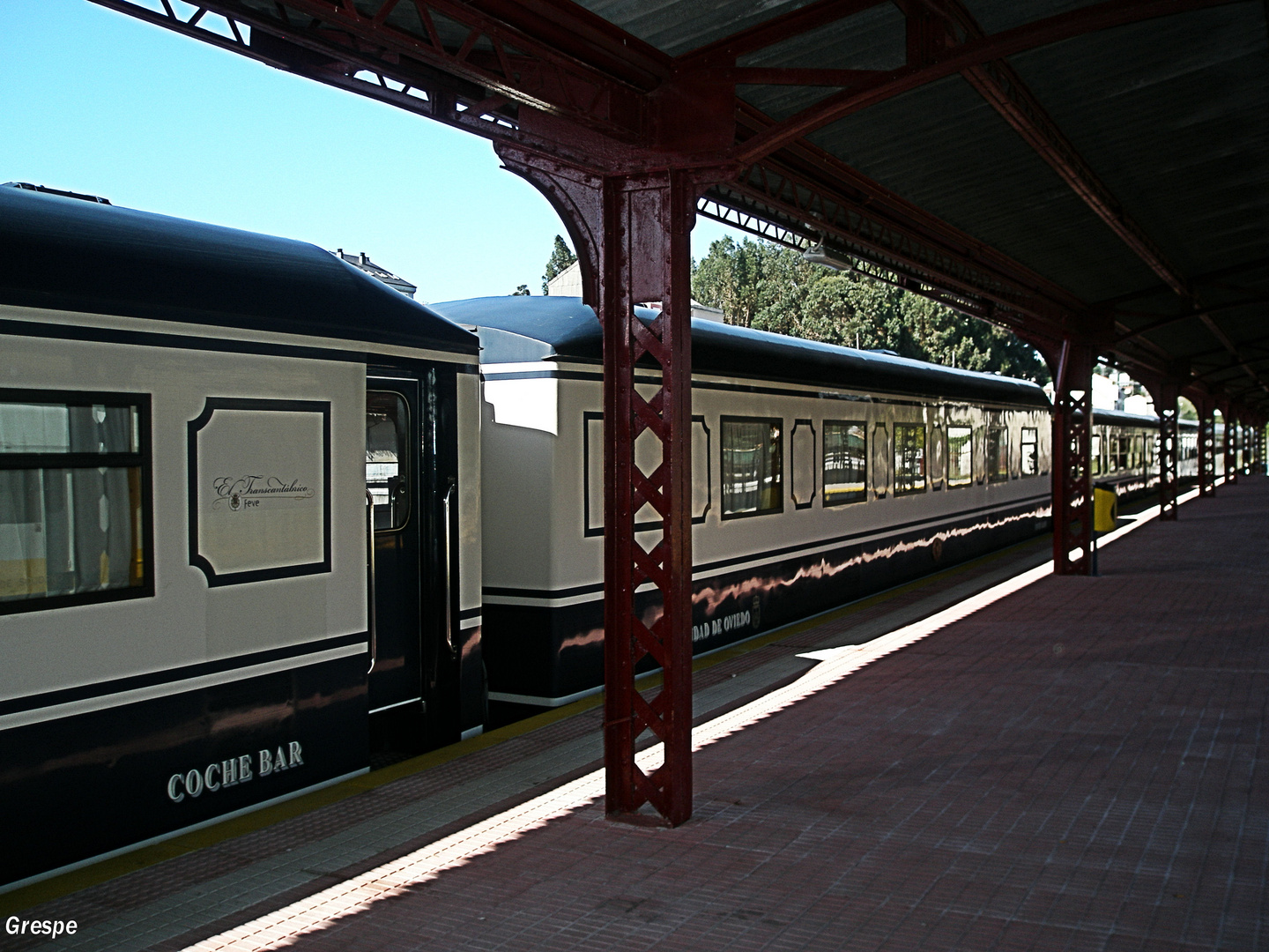 En la estación