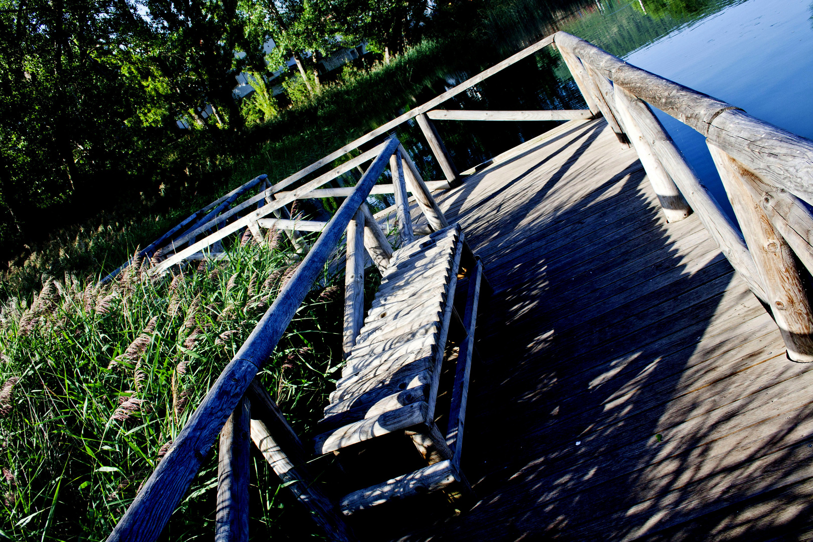 En la laguna de Uña.