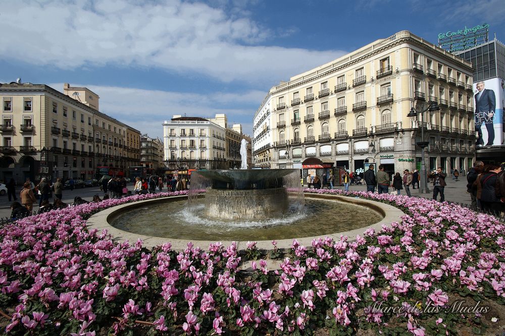 ...en la Puerta del Sol...